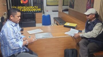 Diduga Didorong dan Ditarik Satpam BPN Kota Bandung, Anggota LSM KOREK Lapor Polisi